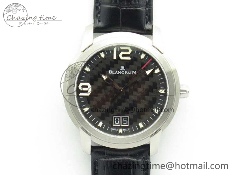 Villeret 6654 SS Complicated Function OMF 1:1 Best Edition Gray Dial On Leather Strap A6654