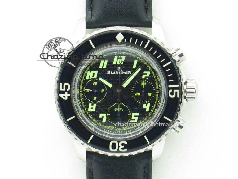 Villeret 6654 SS Complicated Function OMF 1:1 Best Edition Gray Dial On Leather Strap A6654