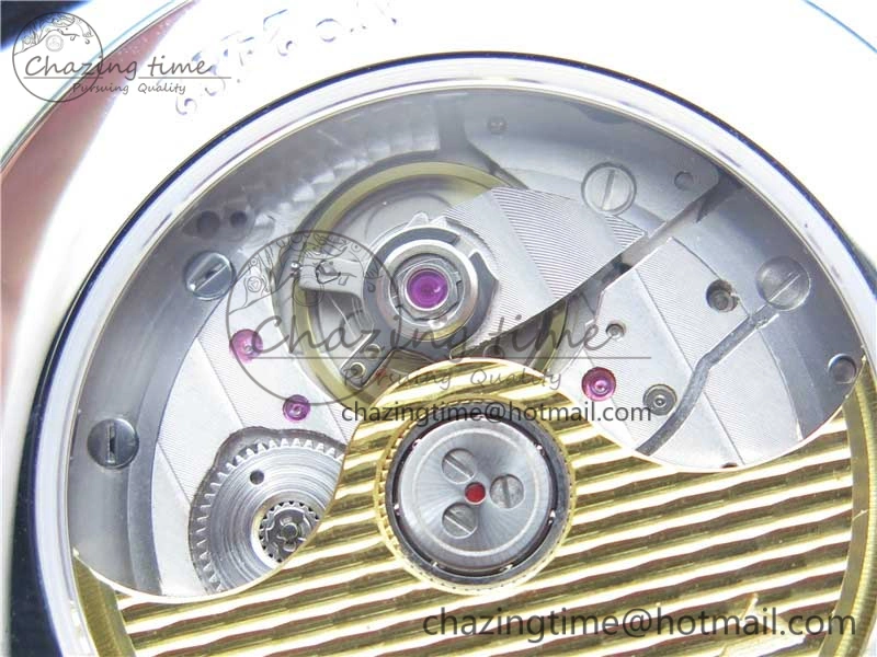 Villeret 6654 SS Complicated Function OMF 1:1 Best Edition White Dial on Black Leather Strap A6654 V3