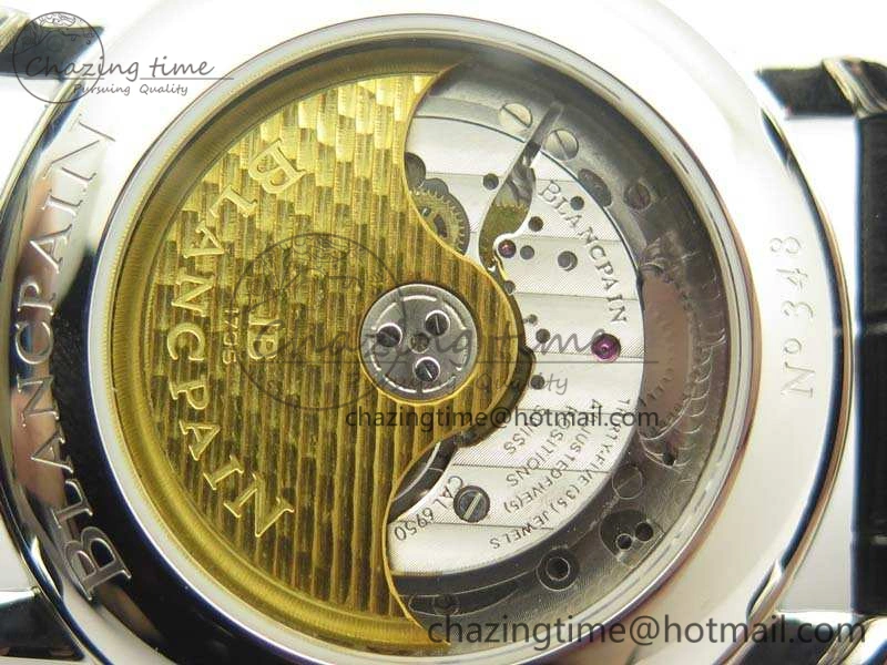 Villeret 6669 SS HG 1:1 Best Edition White Dial On Leather Strap V2