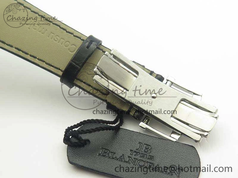 Villeret 6669 SS HG 1:1 Best Edition White Dial On Leather Strap V2