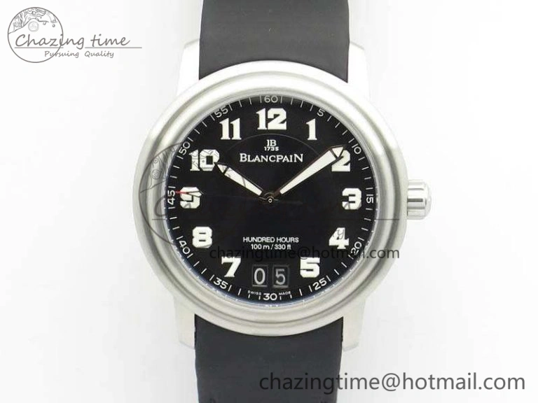 Villeret Quantième Complet 8 Jours SS Complicated Function OMF 1:1 Best Edition White Dial on Brown Leather Strap A6639