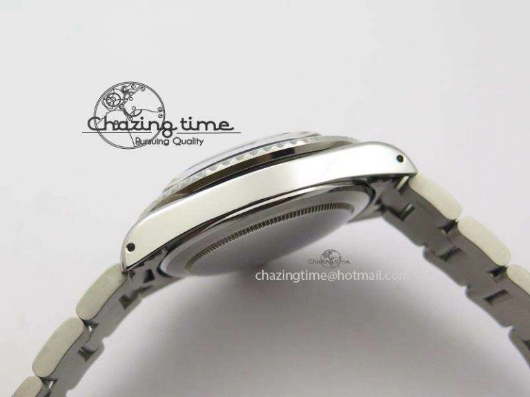 Vintage 1680 Best Edition White Submariner 660ft 200m A2836 (Superlumed Dial And Hands)