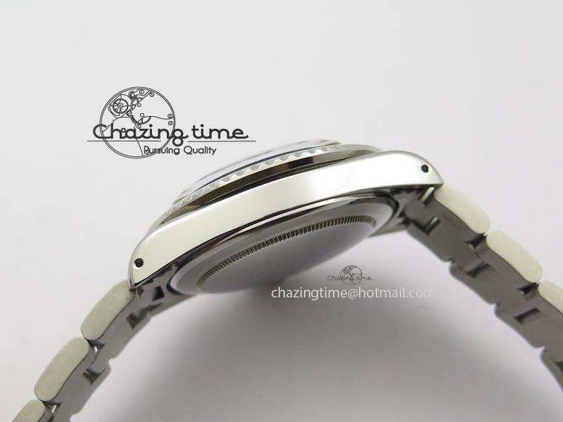 Vintage 1680 Best Edition White Submariner 660ft 200m A2836 (Superlumed Dial And Hands)