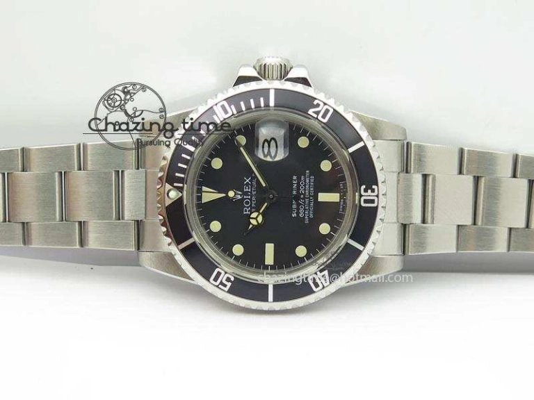 Vintage 1680 Best Edition White Submariner 660ft 200m A2836 (Superlumed Dial And Hands)