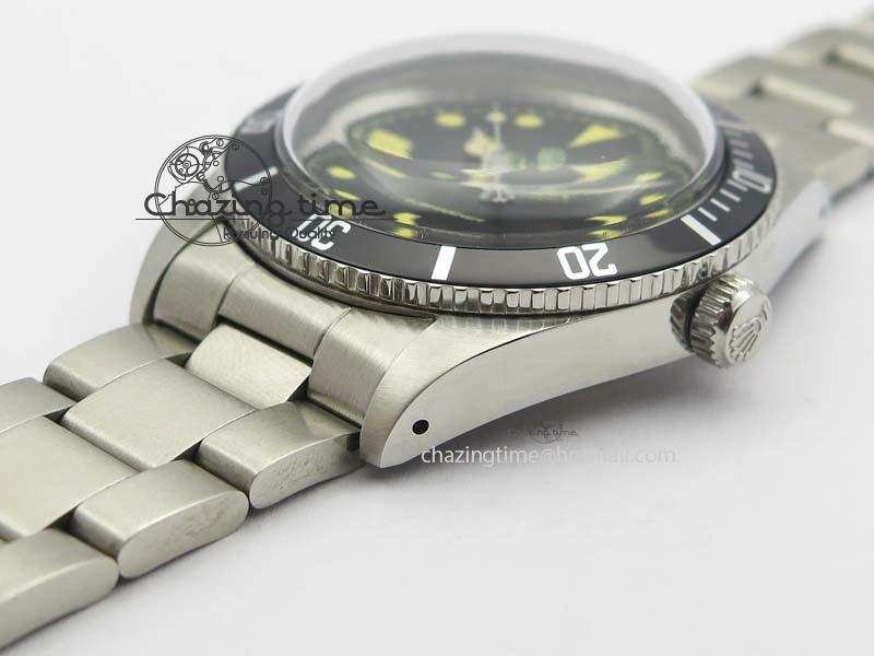 Vintage 1680 Submariner No Date SS Black Dial On SS Bracelet A2813