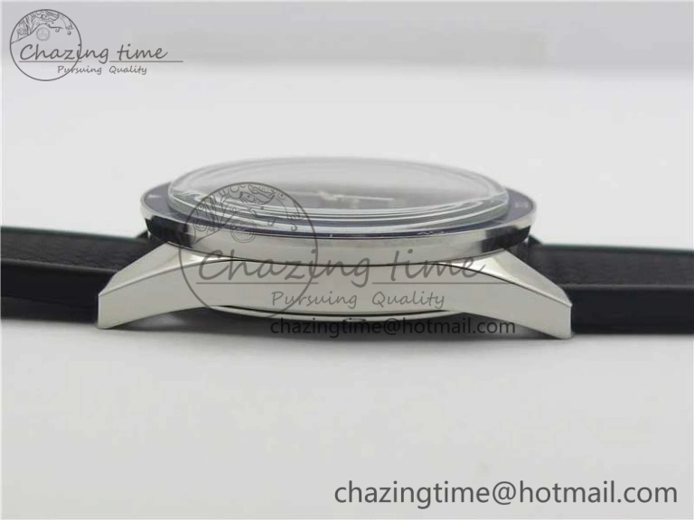 Vintage BR123 SS Blue Dial Blue Bezel on Black Rubber Strap MIYOTA 9015