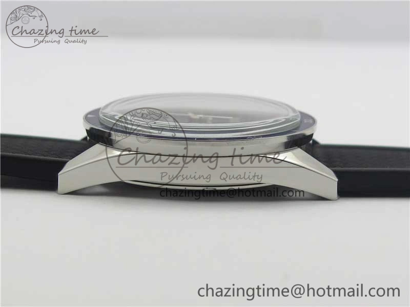 Vintage BR123 SS Blue Dial Blue Bezel on Black Rubber Strap MIYOTA 9015