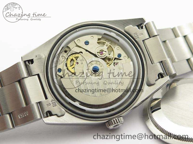 Vintage Explorer Ref.1016 Black Dial Cream Markers On SS Bracelet A23J