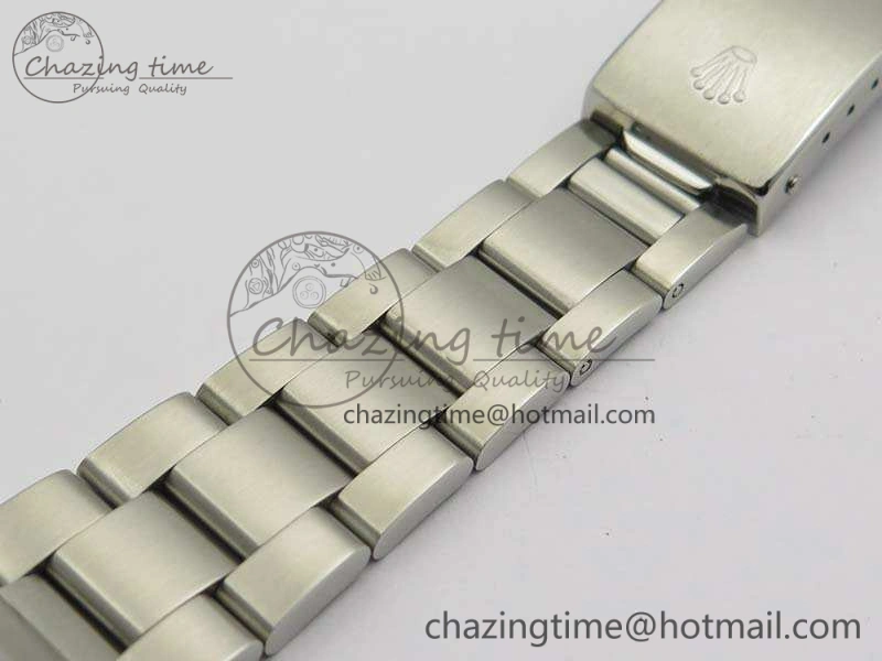 Vintage Explorer Ref.1016 Cartier Black Dial Cream Markers On SS Bracelet A23J