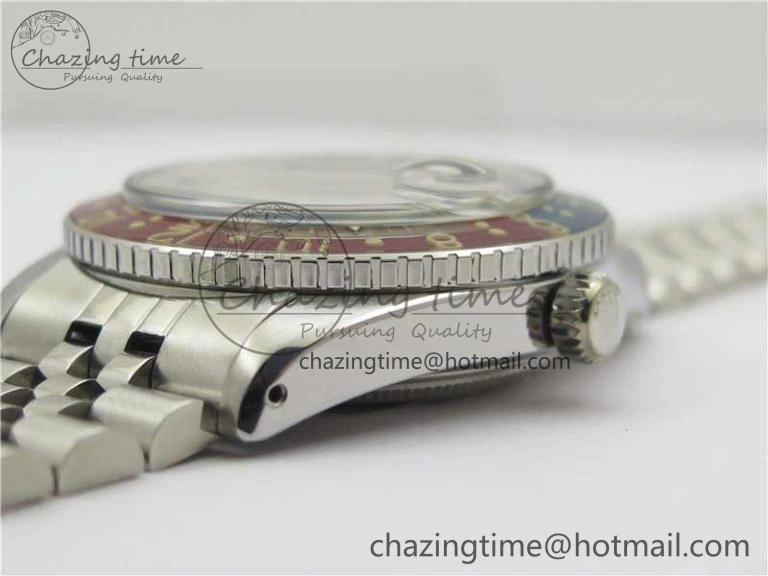 Vintage GMT Master 6542 Tropical Black Dial on Jubilee Bracelet A2836
