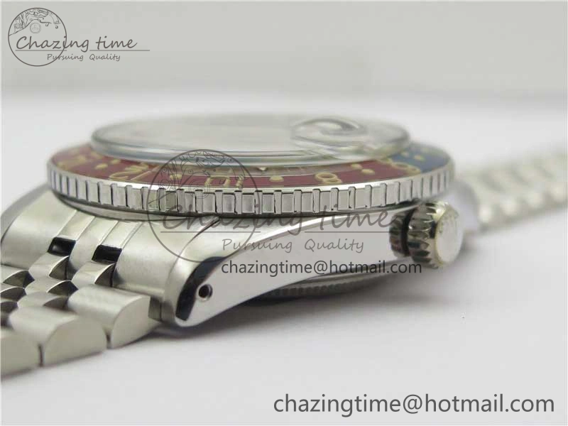 Vintage GMT Master 6542 Tropical Black Dial on Jubilee Bracelet A2836