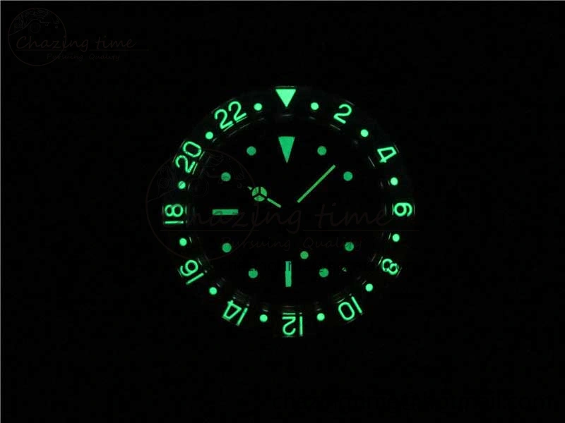 Vintage GMT Master 6542 Tropical Black Dial on Jubilee Bracelet A2836