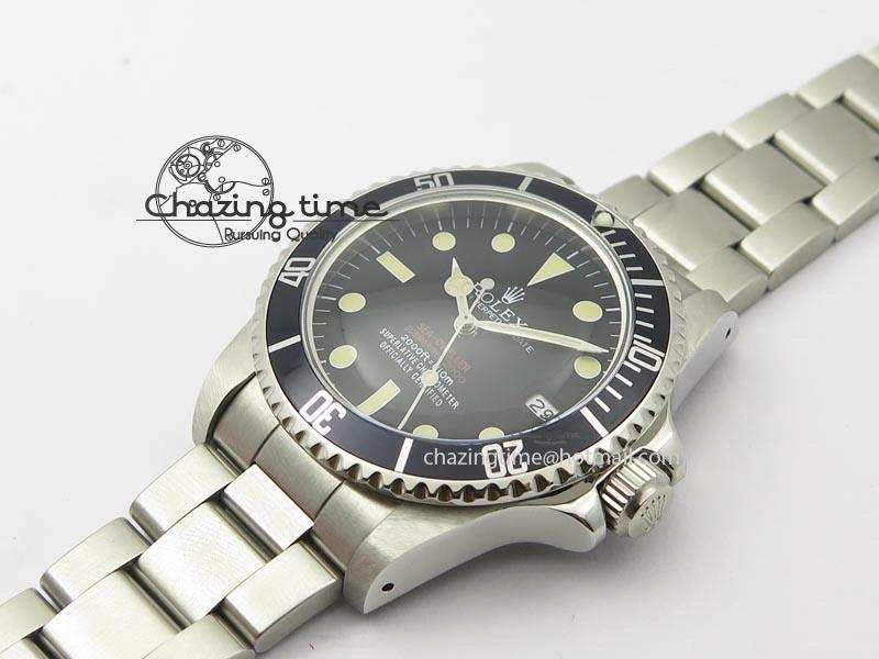 Vintage Sea Dweller 1665 Best Edition Double Red A2836 (Superlumed dial and hands)