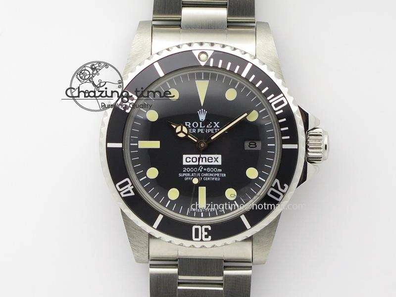 Vintage Sea-Dweller 1665 Comex JKF Best Edition On Bracelet A2836