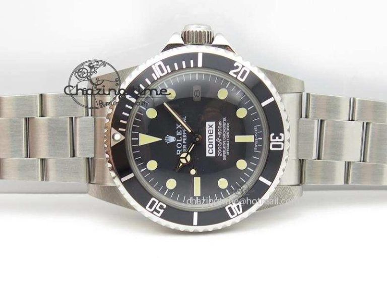 Vintage Sea-Dweller 1665 Comex JKF Best Edition On Bracelet A2836