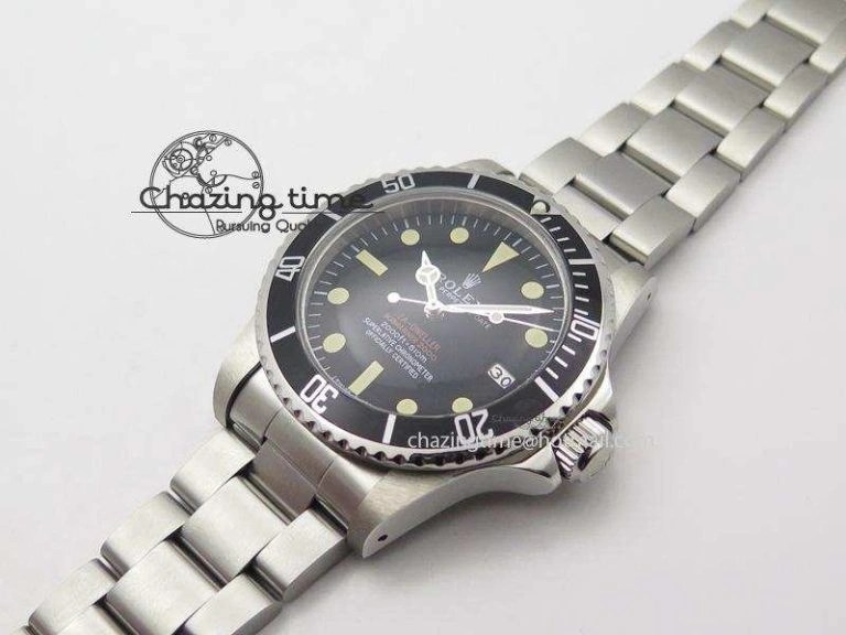 Vintage Sea Dweller 1665 JKF Best Edition Double Red On Bracelet A2836