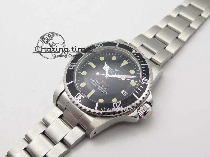 Vintage Sea Dweller 1665 JKF Best Edition Double Red On Bracelet A2836