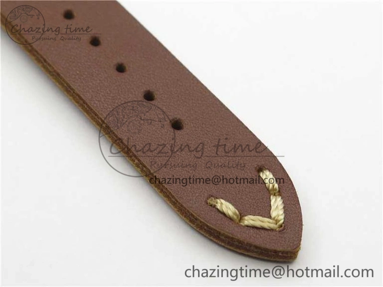 Vintage Seamaster 300 Date T SS B12 Black Dial On Brown Leather Strap A2836 (Free Nylon Strap)