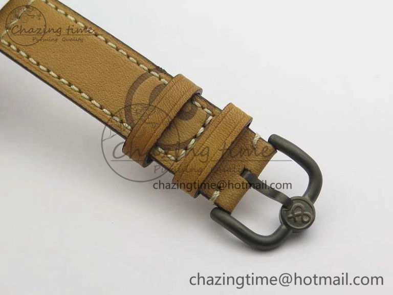 WW1-92 Heritage 1:1 Best Edition Black Dial On Brown Leather Strap MIYOTA 9015