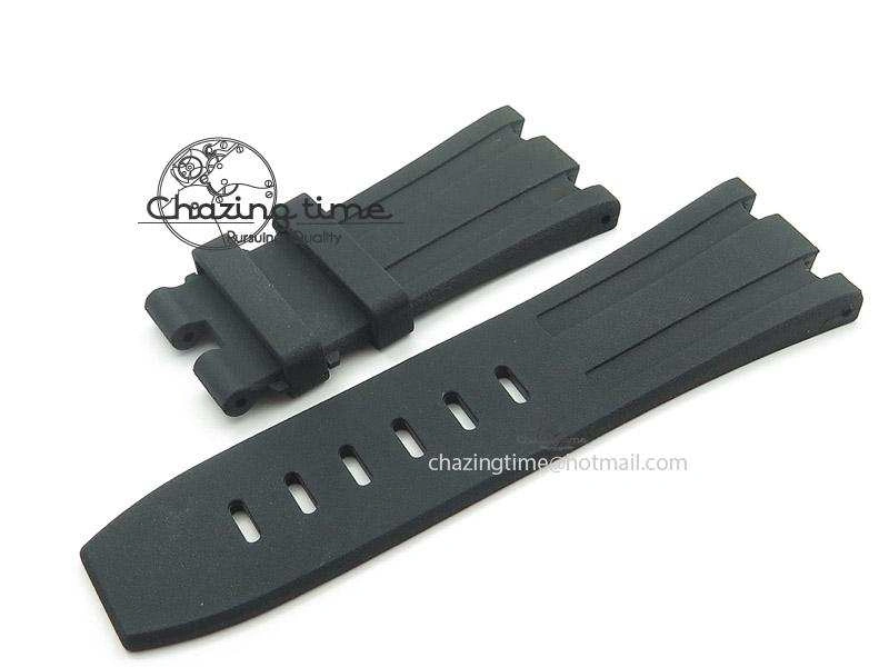 XS Black Rubber Strap for Royal Oak Offshore Diver