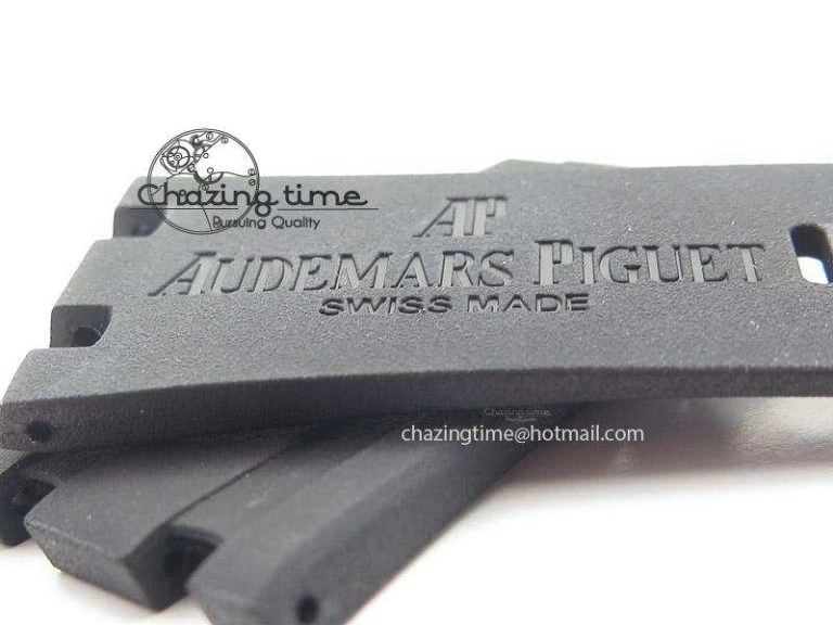 XS Black Rubber Strap for Royal Oak Offshore Diver