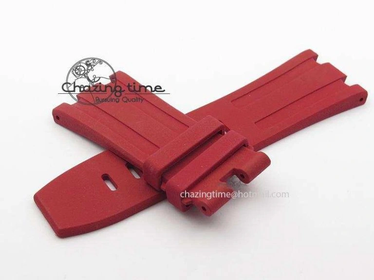 XS Red Strap For Royal Oak Offshore Diver