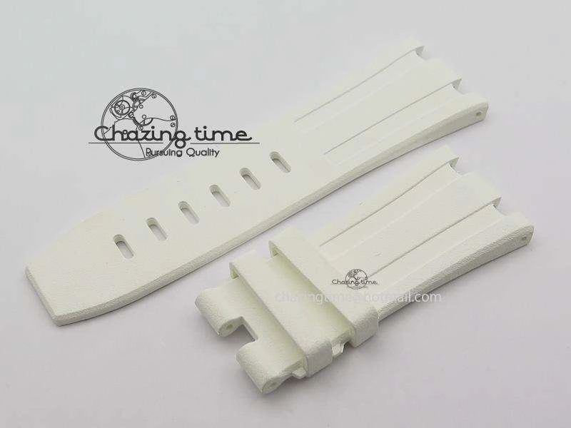 XS White Strap For Royal Oak Offshore Diver