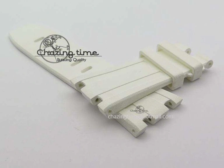 XS White Strap For Royal Oak Offshore Diver