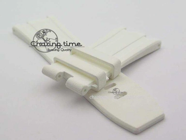 XS White Strap For Royal Oak Offshore Diver