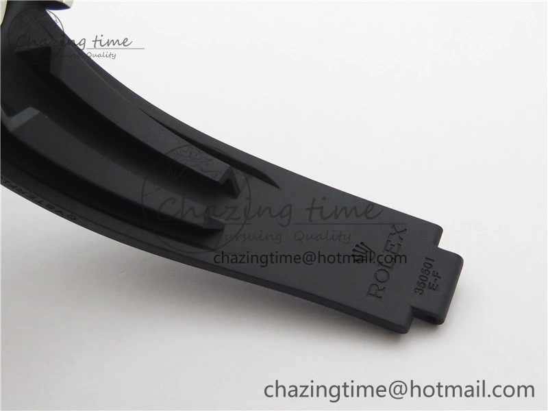 YACHT-MASTER 42MM 226659 3EF 1:1 BEST EDITION 3D BLACK CERAMIC BEZEL ON RUBBER STRAP VS3235