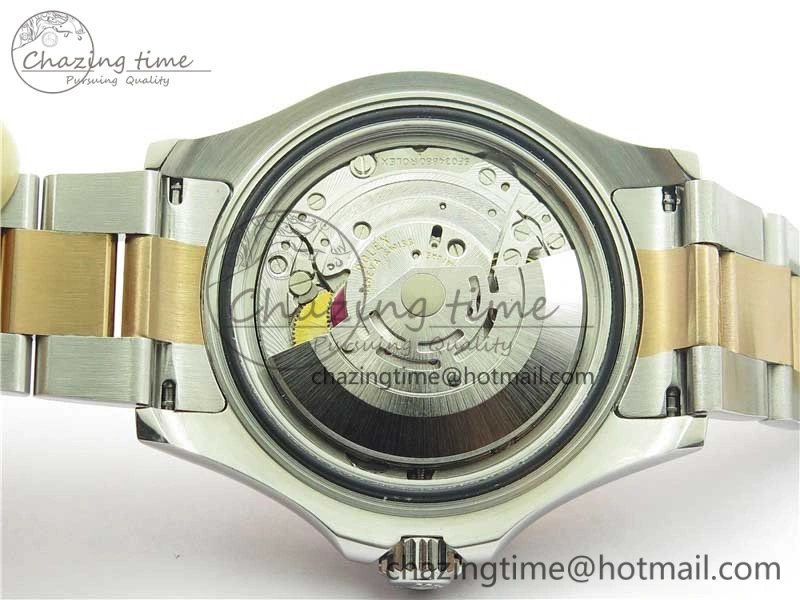 Yacht-Master 116621  BP Maker Best Edition Brown Dial on SS RG Bracelet SA3135
