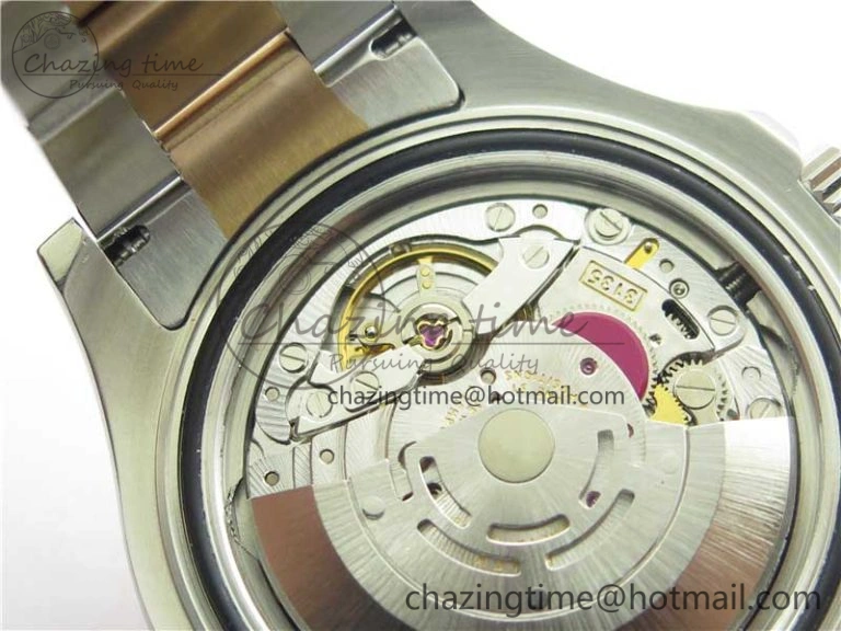 Yacht-Master 116621  BP Maker Best Edition Brown Dial on SS RG Bracelet SA3135