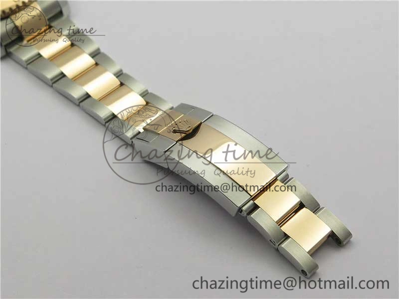 Yacht-Master 116621  BP Maker Best Edition Brown Dial on SS RG Bracelet SA3135