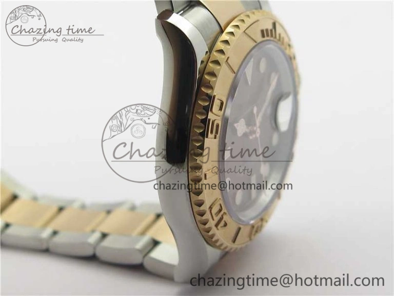 Yacht-Master 116621  BP Maker Best Edition Brown Dial on SS RG Bracelet SA3135