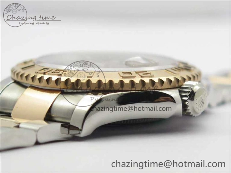 Yacht-Master 116621  BP Maker Best Edition Brown Dial on SS RG Bracelet SA3135