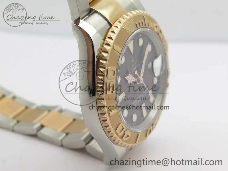 Yacht-Master 116621 ARF 1:1 Best Edition Brown Dial On SS RG Bracelet A2824