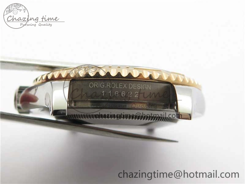 Yacht-Master 116621 ARF 1:1 Best Edition Brown Dial on SS RG Bracelet SH3135 V2
