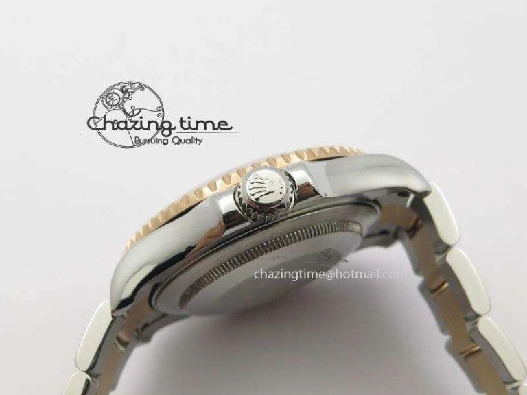 Yacht-Master 116621 BP-Maker RG Bezel Brown Dial On SS RG Bracelet A2836