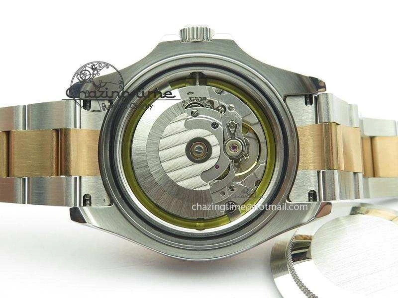 Yacht-Master 116621 BP-Maker RG Bezel Brown Dial On SS RG Bracelet A2836