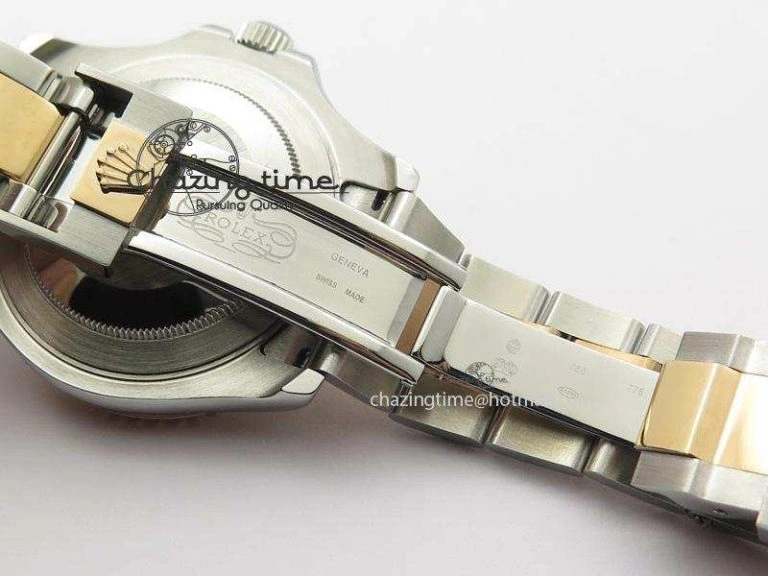 Yacht-Master 116621 BP-Maker RG Bezel Brown Dial On SS RG Bracelet A2836