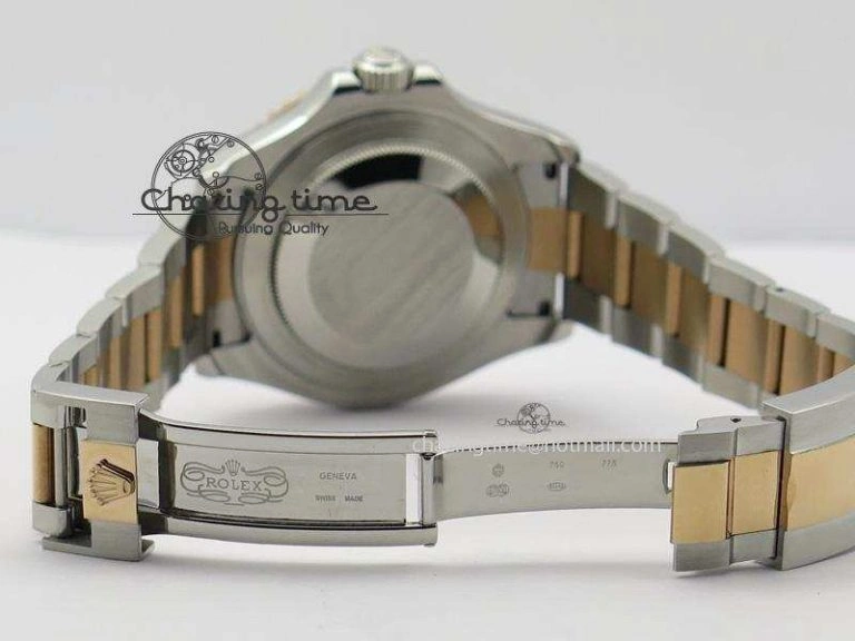 Yacht-Master 116621 BP-Maker RG Bezel Brown Dial On SS RG Bracelet A2836