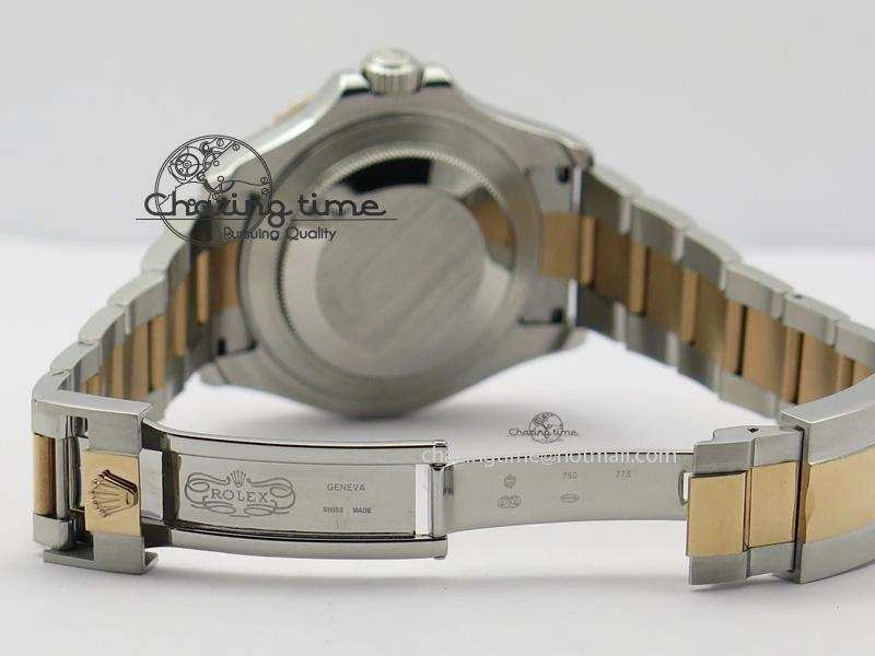 Yacht-Master 116621 BP-Maker RG Bezel Brown Dial On SS RG Bracelet A2836