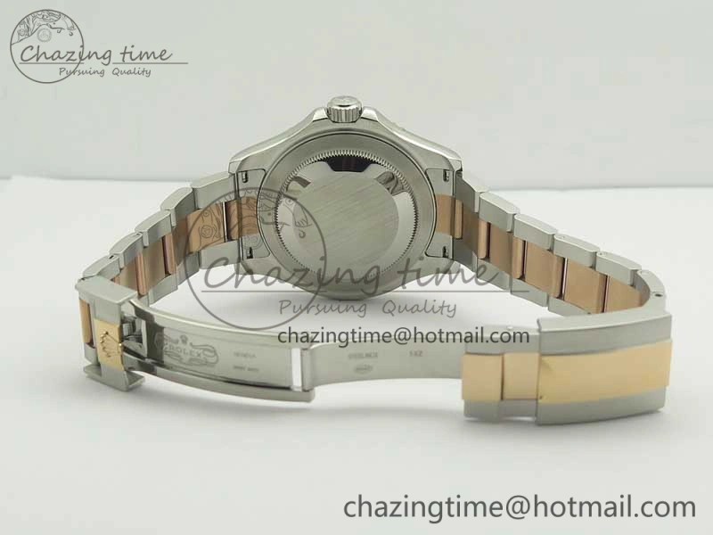 Yacht-Master 116621 SS RG VRF 1:1 Best Edition Brown Dial on SS Bracelet A2836