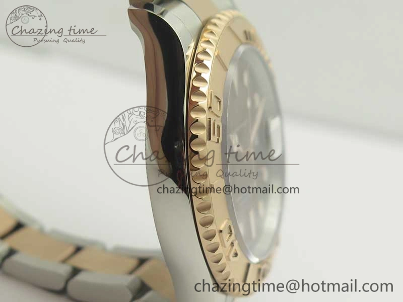Yacht-Master 116621 SS RG VRF 1:1 Best Edition Brown Dial on SS Bracelet A2836