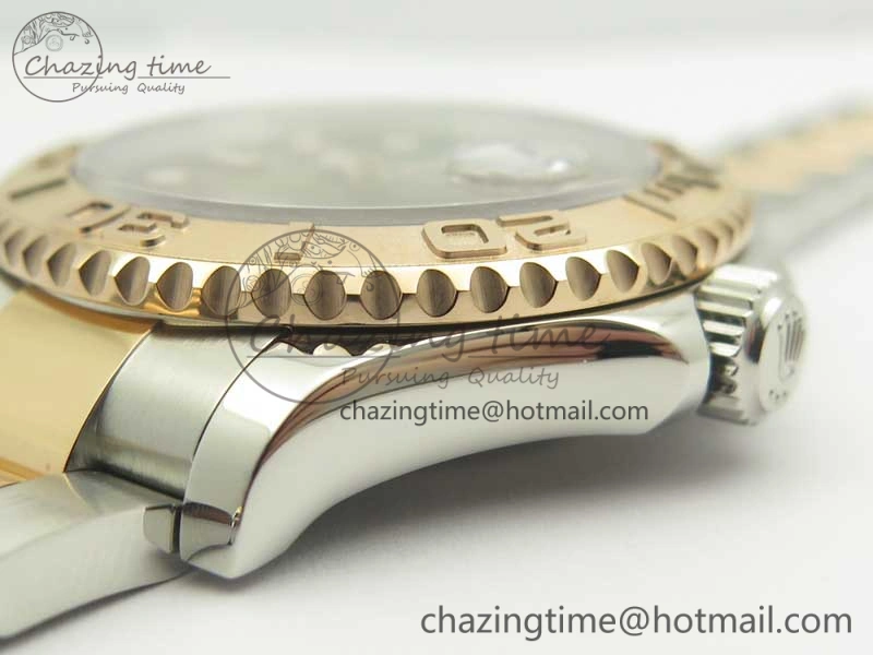 Yacht-Master 116621 SS RG VRF 1:1 Best Edition Brown Dial on SS Bracelet A2836