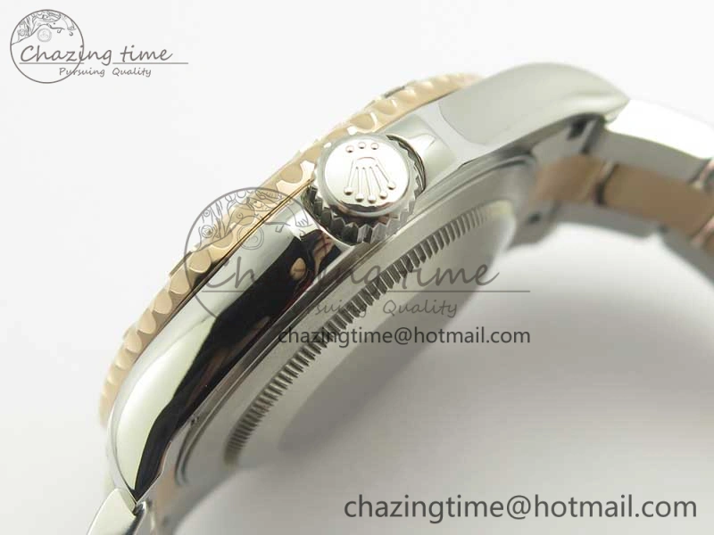 Yacht-Master 116621 SS RG VRF 1:1 Best Edition Brown Dial on SS Bracelet A2836