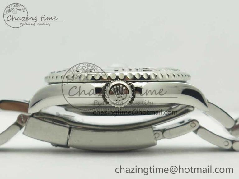 Yacht-Master 116622 904L SS GMF 1:1 Best Edition Baselworld Gray Dial on 904L SS Bracelet A2836