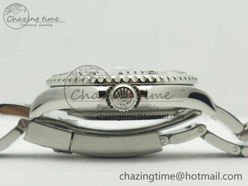 Yacht-Master 116622 904L SS GMF 1:1 Best Edition Baselworld Gray Dial on 904L SS Bracelet A2836