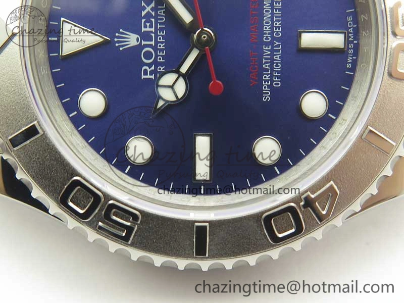 Yacht-Master 116622 904L SS GMF 1:1 Best Edition Blue Dial on 904L SS Bracelet A2836